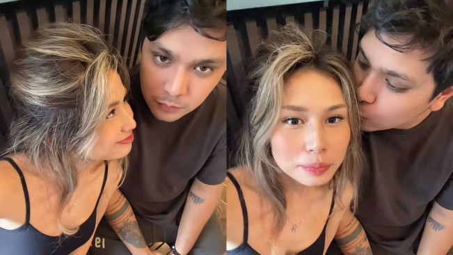 Nisha Basrewan dan Philo (TikTok)